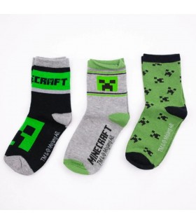 Kindersocken Minecraft 3...