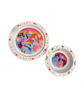 copy of Set Kunststoffgeschirr Little Pony mit Tasse