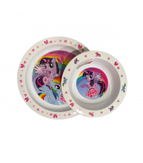 copy of Set Kunststoffgeschirr Little Pony mit Tasse