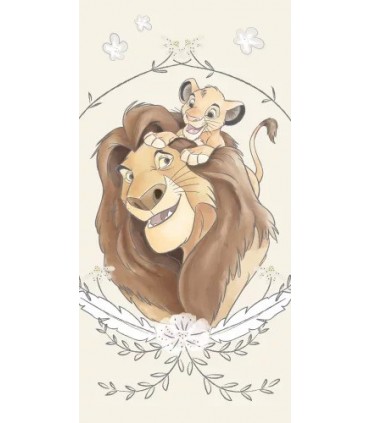 Bavlněný Ručník | Osuška Lví král 70x140