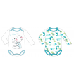 Baby-Body-Set für Jungen Méďa und Dino 68-92