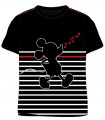 Baumwoll-T-Shirt mit Mickey-Mouse-Motiv für Jungen, Größe 104–134 cm