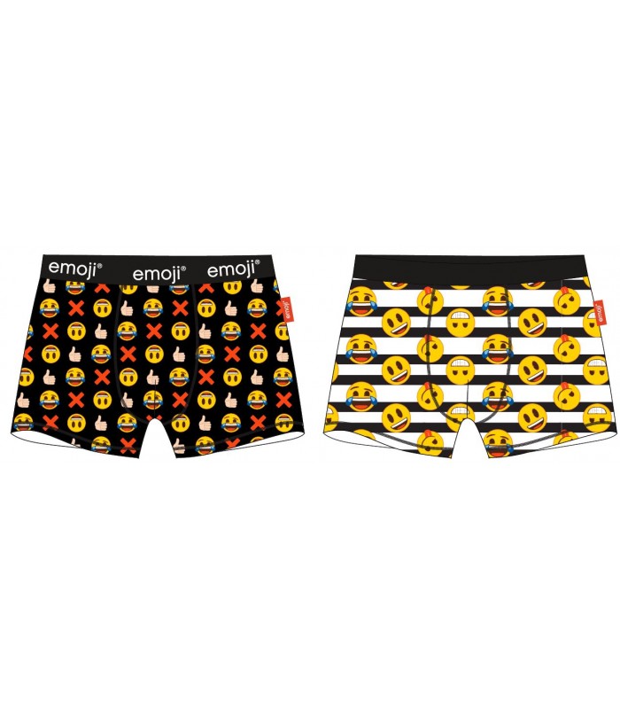 Pánské boxerky Emoji mix 2ks  S-XL