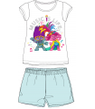 Dívčí pyžamo trollové s tyrkysovými kraťasy 98-128 cm