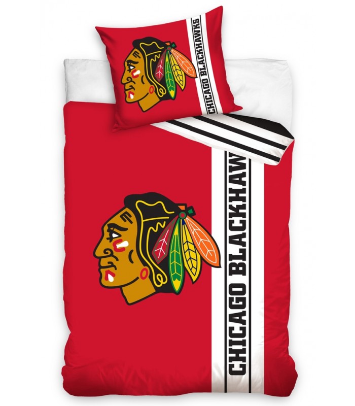 Bavlněné hokejové povlečení Chicago Blackhawks Belt