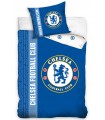 Baumwollbettwäsche beleuchtet FC Chelsea 140x200 + 70x90 cm